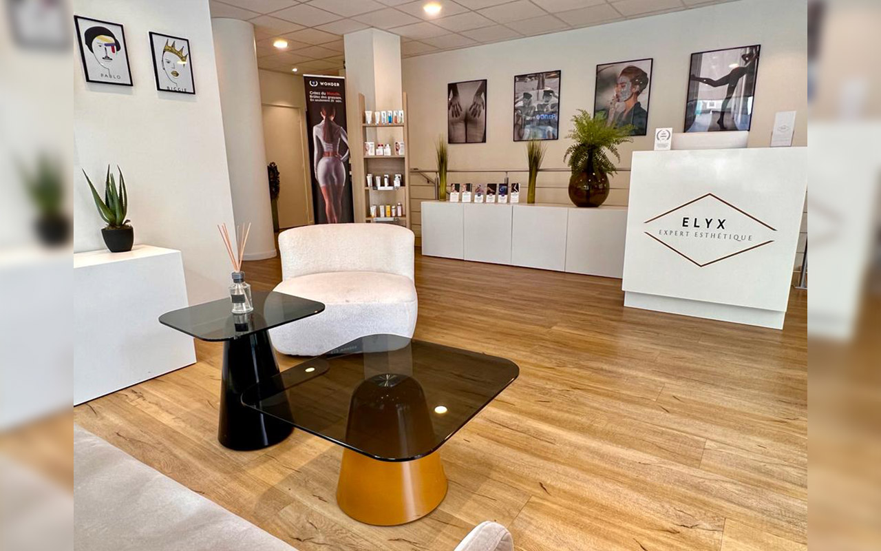 accueil salon de beauté